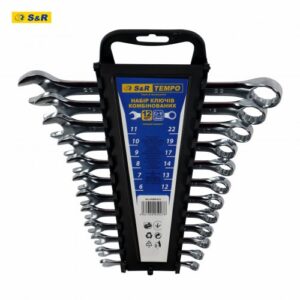 Набір ключів S&R Tempo 12 шт у пластиковій кліпсі