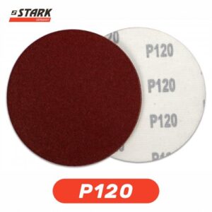 Папір шліфувальний Stark D125 мм з. 120 5 шт.
