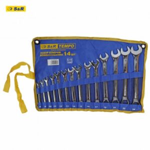 Набір ключів S&R Tempo 14 шт у тканинному чохлі