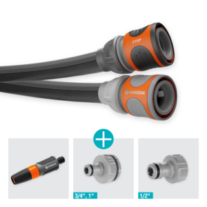 Шланг Gardena Liano Life Set текстильний садовий 13 мм 1/2" 20 м